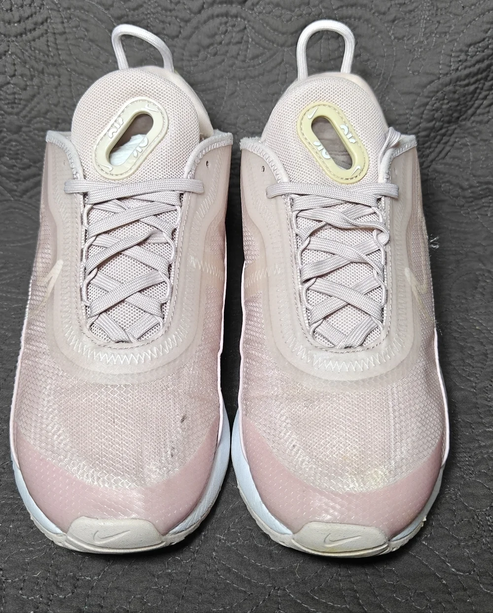Nike Air Max 2090 women's shoe in the Barely Rose Silver White Sneaker Women’s 8